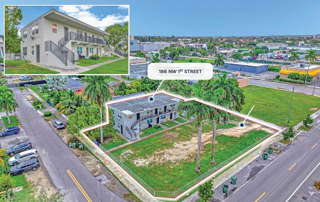 186 NW 1st St, Homestead, FL à vendre Photo principale– Image 1 sur 8
