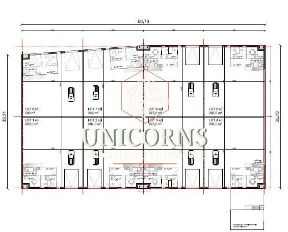 Industriel/Logistique dans Roques à vendre - Plan d’étage – Image 2 sur 7