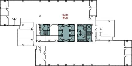 3131 Camino del Rio N, San Diego, CA à louer Plan d’étage– Image 1 sur 1