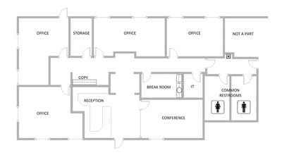 8767 E Via de Commercio, Scottsdale, AZ à louer Plan d’étage– Image 1 sur 1