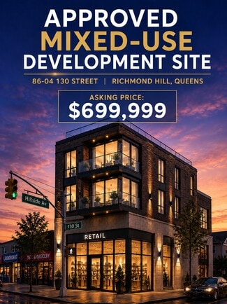 Plus de détails pour 8604 130th St, Richmond Hill, NY - Terrain à vendre
