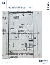 4900-4910 Quality Dr, Fredericksburg, VA à louer Plan d’étage– Image 1 sur 1