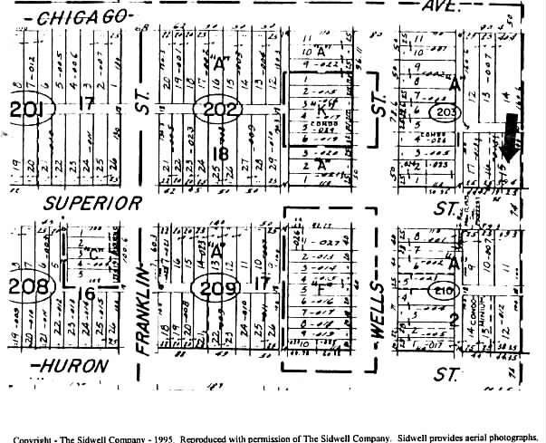 150-152 W Superior St, Chicago, IL à louer - Plan cadastral – Image 2 sur 6