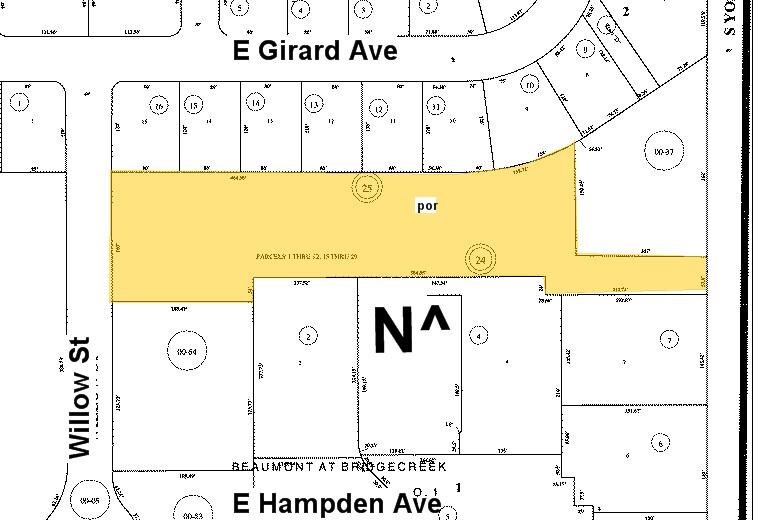 8751 E Hampden Ave, Denver, CO à vendre - Plan cadastral – Image 1 sur 81