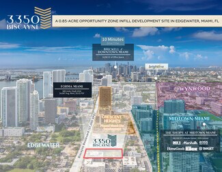 Plus de détails pour 3350 Biscayne blvd, Miami, FL - Terrain à vendre