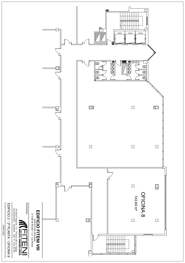 Calle Valle de Alcudia, 1, Las Rozas de Madrid, Madrid à louer Plan d’étage– Image 1 sur 1