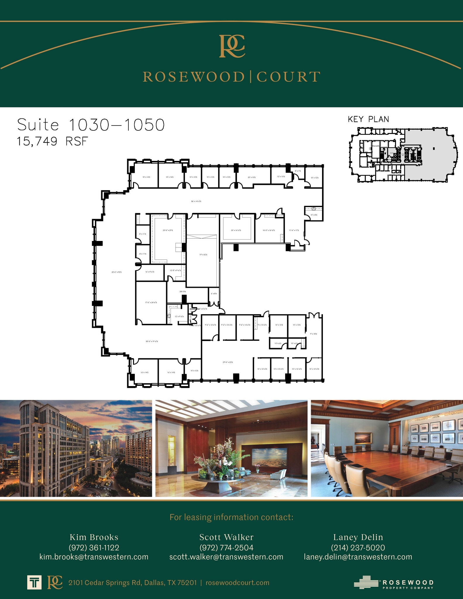 2101 Cedar Springs Rd, Dallas, TX à louer Plan d’étage– Image 1 sur 1
