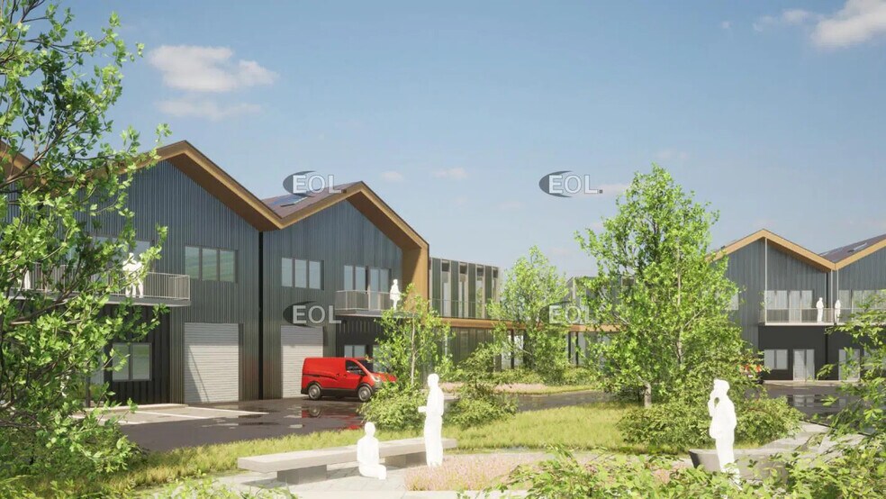Local d’activités dans Fontenay-Trésigny à louer - Photo de l’immeuble – Image 1 sur 2