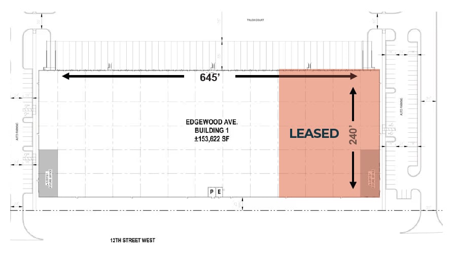 3415 12th St W, Jacksonville, FL à louer Plan d’étage– Image 1 sur 1