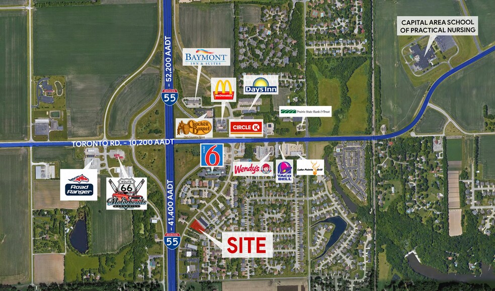 6410 S 6th Street Frontage Rd E, Springfield, IL à vendre - Photo de l’immeuble – Image 1 sur 1