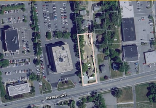 110 Defense Hwy, Annapolis, MD - Vue aérienne vue de carte