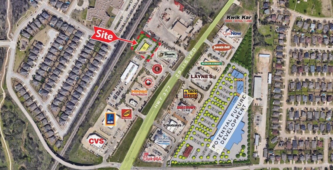 1355 US 377 Hwy, Roanoke, TX à louer Photo principale– Image 1 sur 6