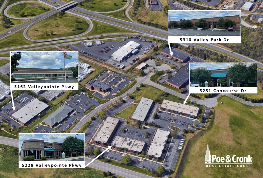 5310 Valley Park Dr, Roanoke, VA à louer - Photo de l’immeuble – Image 2 sur 7