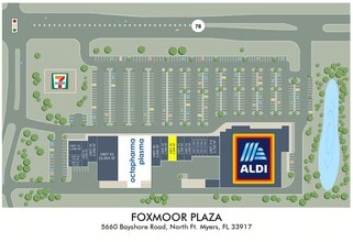 5660 Bayshore Rd, North Fort Myers, FL à louer Plan de site– Image 1 sur 1
