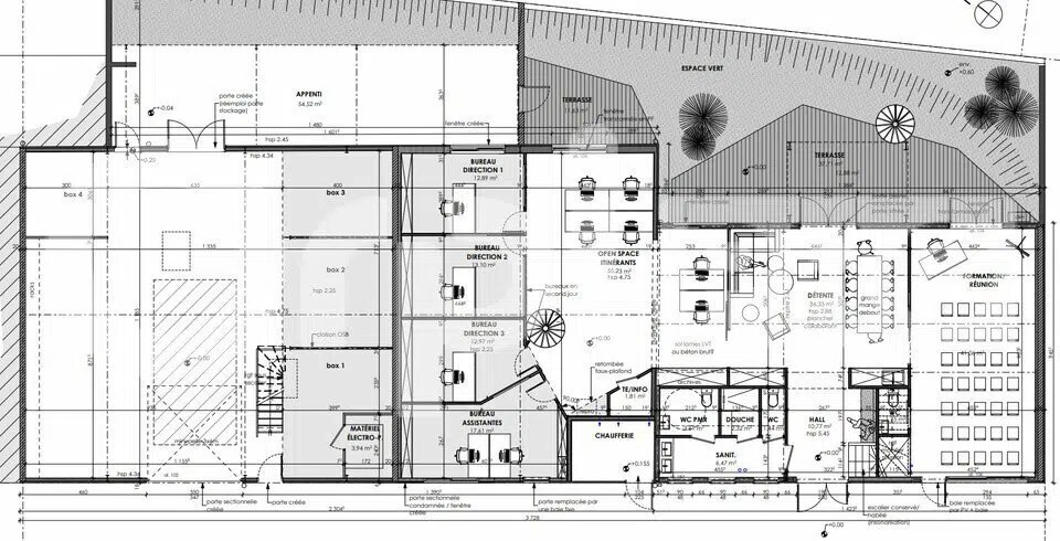 Bureau dans Périgny à louer - Plan d’étage – Image 1 sur 2