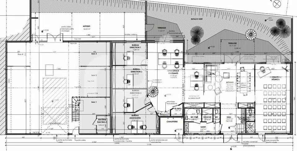 Bureau dans Périgny à louer Plan d’étage– Image 1 sur 3