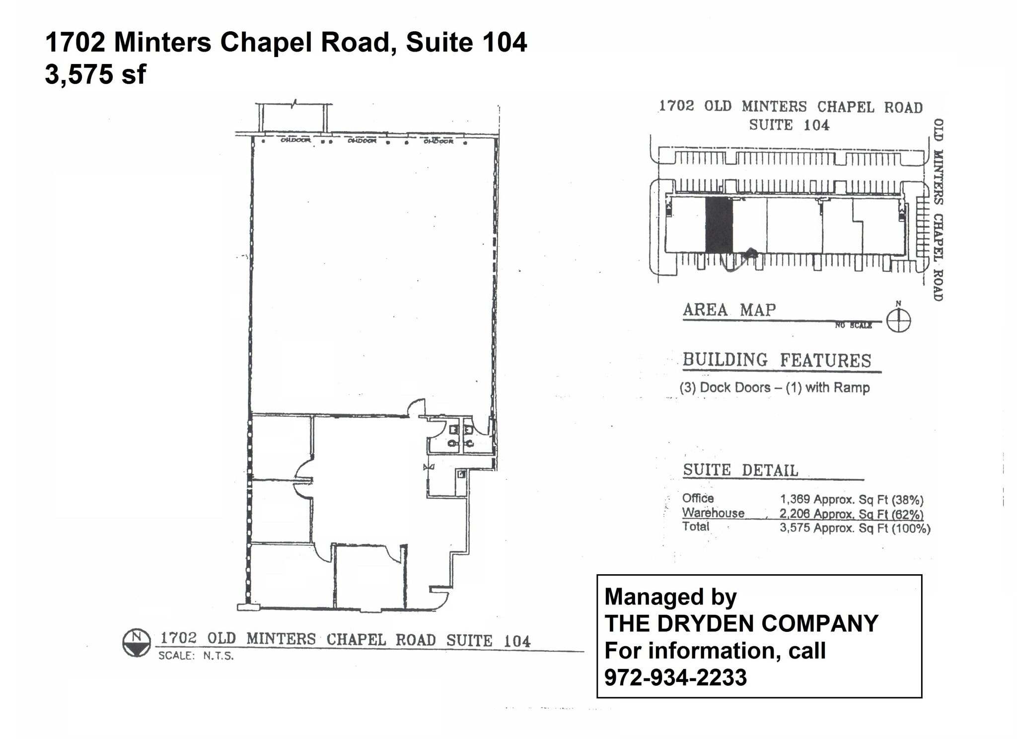 1702 Minters Chapel Rd, Grapevine, TX à louer Plan d’étage– Image 1 sur 1