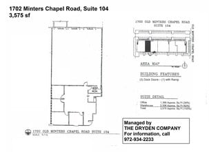 1702 Minters Chapel Rd, Grapevine, TX à louer Plan d’étage– Image 1 sur 1