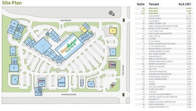 4762-4960 Irvine Blvd, Irvine, CA à louer Plan de site– Image 1 sur 1