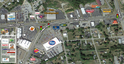 7000 Peters Creek Rd, Roanoke, VA - VUE AÉRIENNE  vue de carte