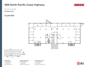 999 N Pacific Coast Hwy, El Segundo, CA à louer Plan de site– Image 1 sur 1