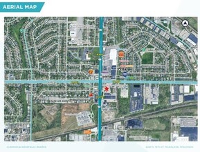 6330 N 76th St, Milwaukee, WI - VUE AÉRIENNE vue de carte