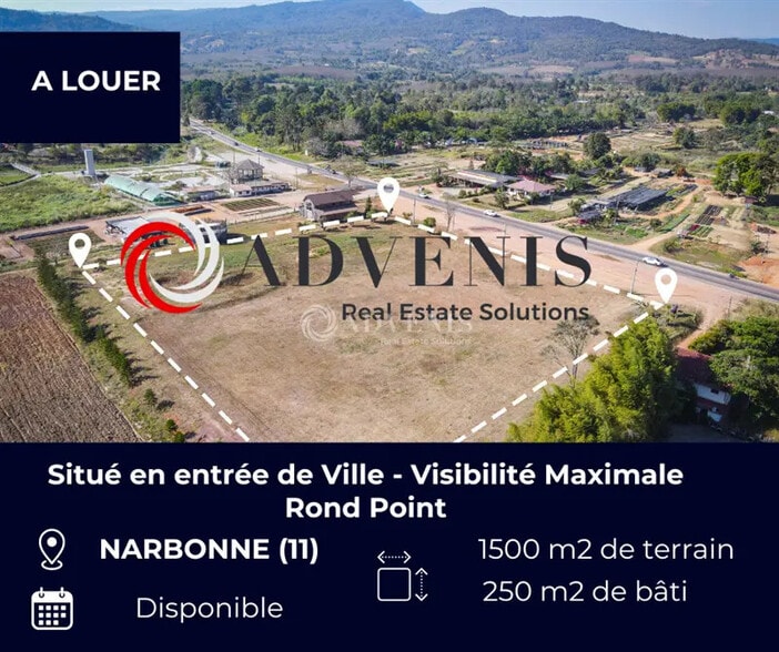 Local commercial dans à louer - Photo de l’immeuble – Image 1 sur 1