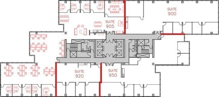 3131 Camino del Rio N, San Diego, CA à louer Plan d’étage– Image 2 sur 7