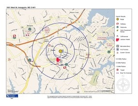1901 West St, Annapolis, MD - Vue aérienne  vue de carte