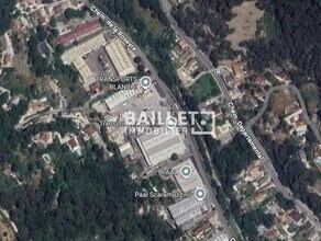 Contes - VUE AÉRIENNE vue de carte