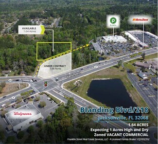 Plus de détails pour Blanding Blvd & 218, Middleburg, FL - Terrain à vendre