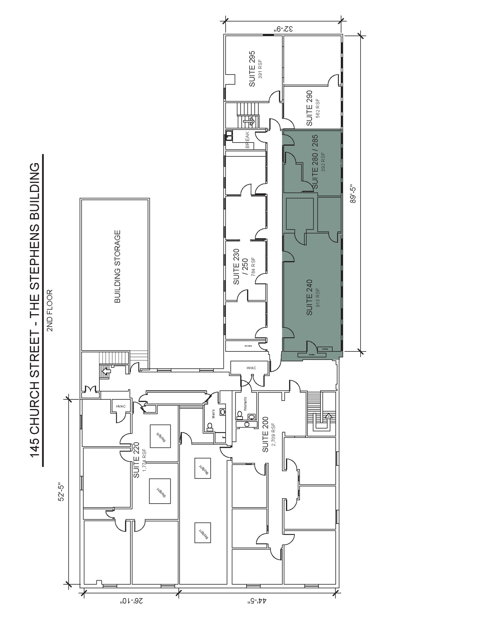 113 Church St, Marietta, GA à louer Plan d’étage– Image 1 sur 1