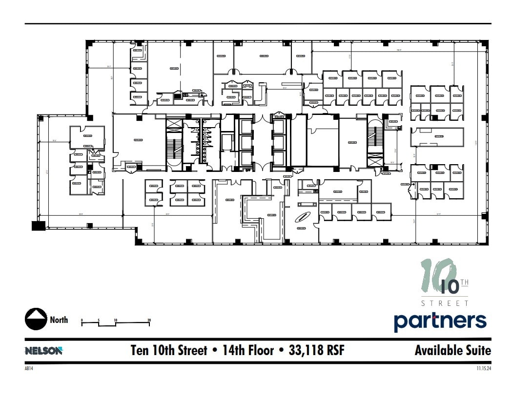 10 10th St, Atlanta, GA à louer Plan d’étage– Image 1 sur 1