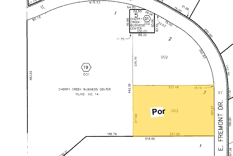 15552 E Fremont Dr, Centennial, CO à louer - Plan cadastral – Image 2 sur 8