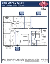 5200 S Yale Ave, Tulsa, OK à louer Plan d’étage– Image 1 sur 1