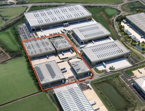 Indurent Park, Chippenham, WIL - VUE AÉRIENNE  vue de carte