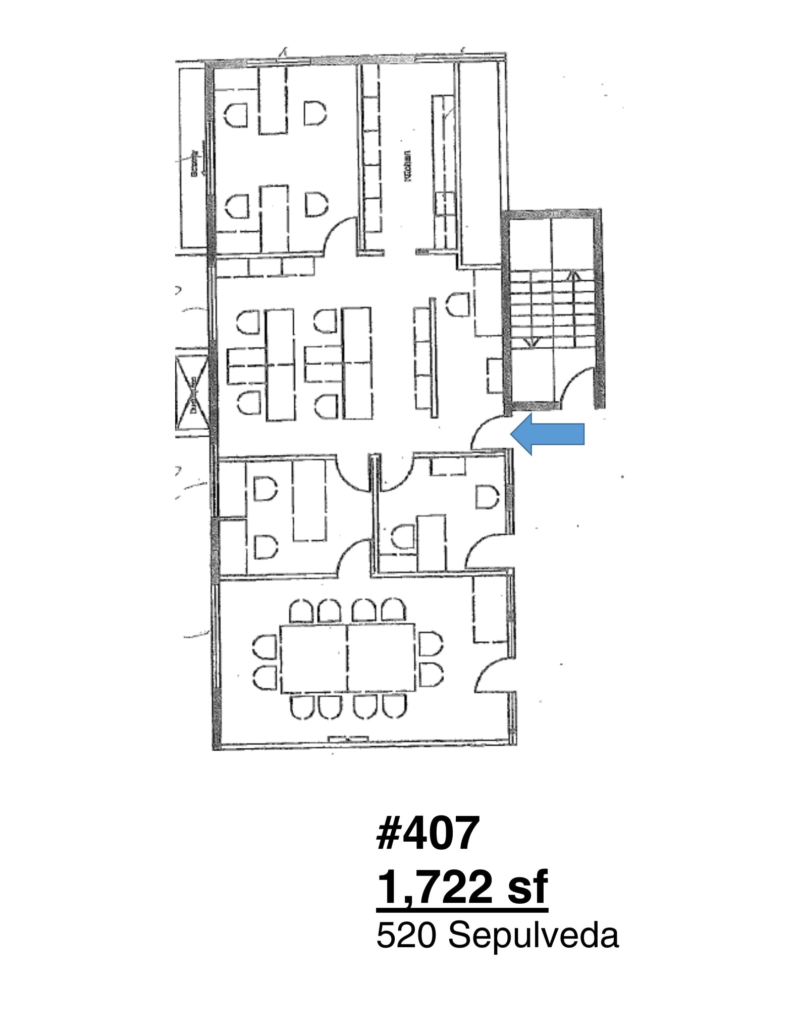 520 S Sepulveda Blvd, Los Angeles, CA à louer Plan de site– Image 1 sur 1
