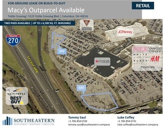 Plus de détails pour 5123 Tuttle Crossing Blvd, Dublin, OH - Terrain à louer