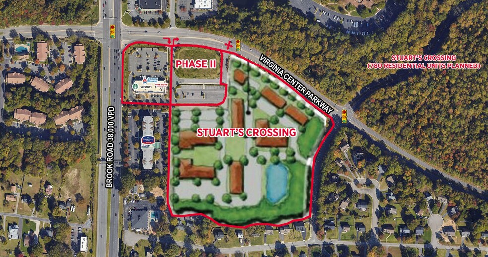 1067 Virginia Center Pky, Glen Allen, VA à louer - Plan de site – Image 2 sur 2