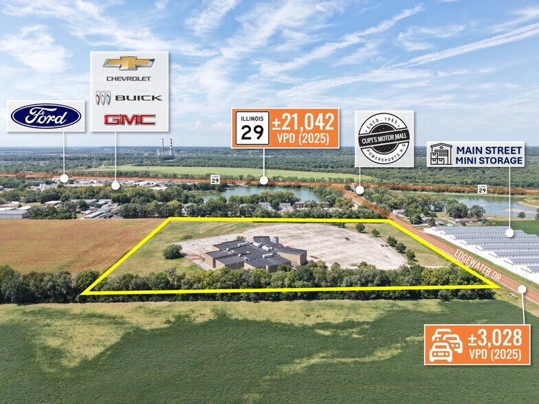 1124 Edgewater Dr N, North Pekin, IL à vendre - Photo de l’immeuble – Image 2 sur 15