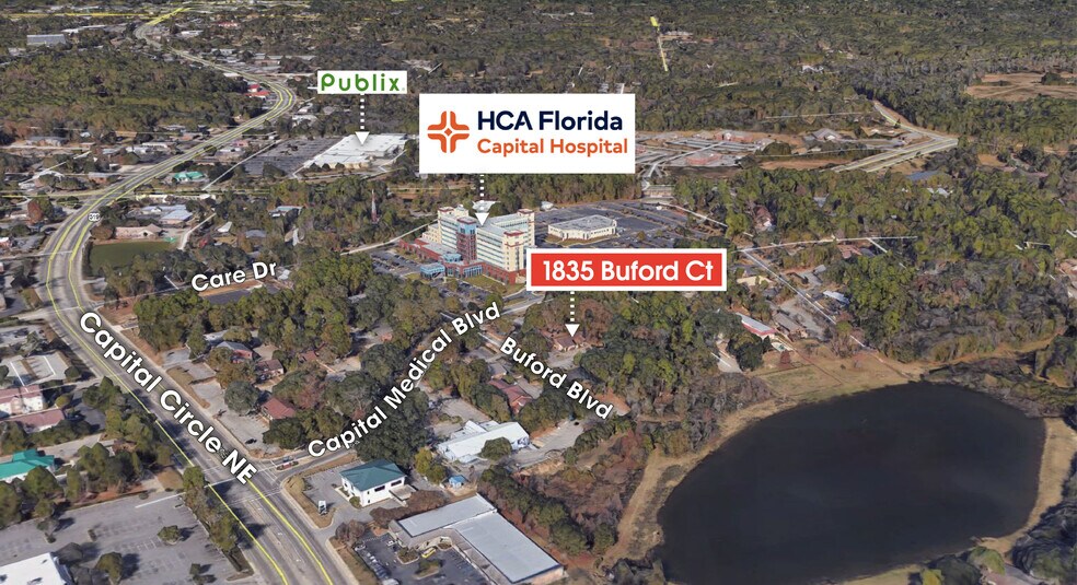 1835-1839 Buford Ct, Tallahassee, FL à louer - Photo de l’immeuble – Image 2 sur 8