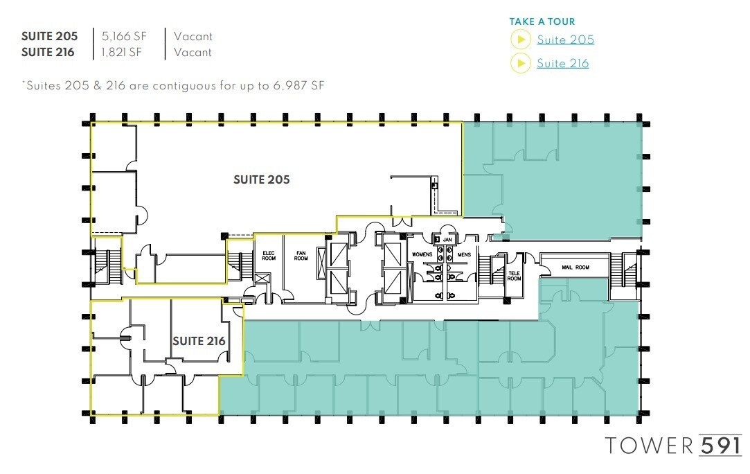 591 Camino de la Reina, San Diego, CA à louer Plan d’étage– Image 1 sur 1