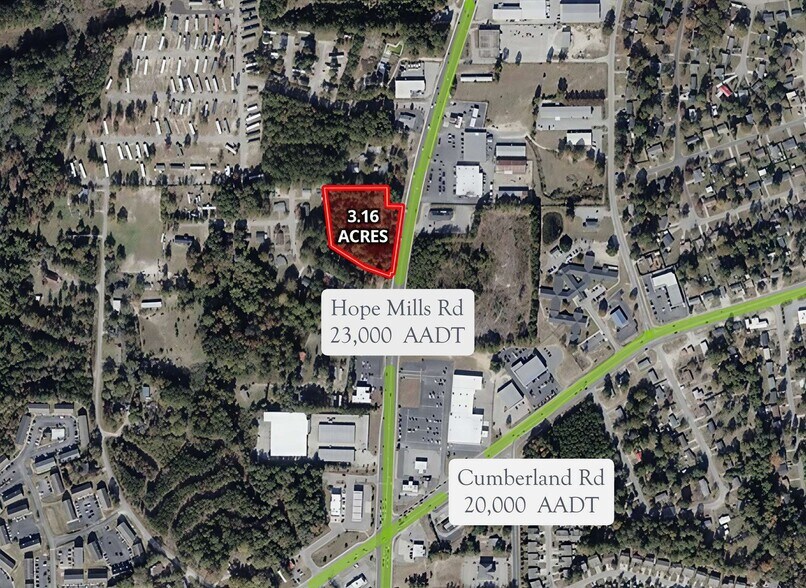 2434 Hope Mills Rd, Fayetteville, NC à vendre - Photo de l’immeuble – Image 2 sur 3
