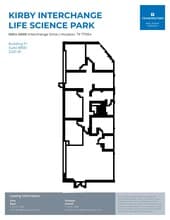 8901-8933 Interchange Dr, Houston, TX à louer Plan d’étage– Image 1 sur 1