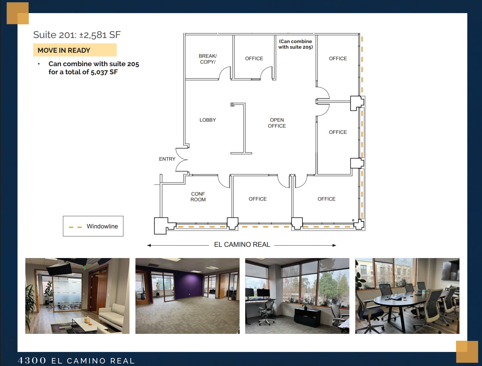 4300 El Camino Real, Los Altos, CA à louer Plan d’étage– Image 1 sur 1