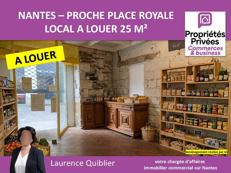 Local commercial dans Nantes à louer - Photo de l’immeuble – Image 1 sur 6