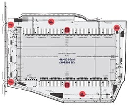 1565 Thornton Rd N, Oshawa, ON à louer Plan de site– Image 1 sur 1