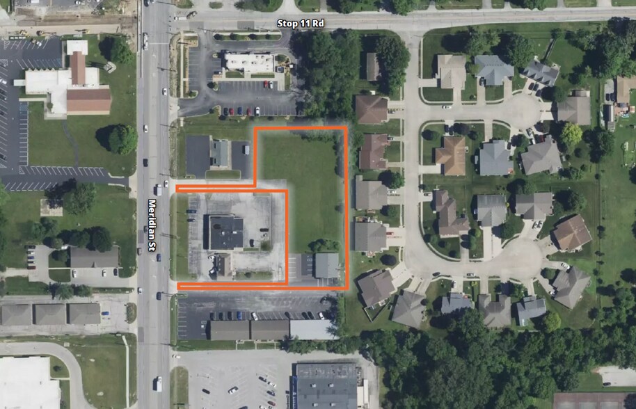 8001-8003 S Meridian St, Indianapolis, IN à vendre - Photo de l’immeuble – Image 2 sur 4