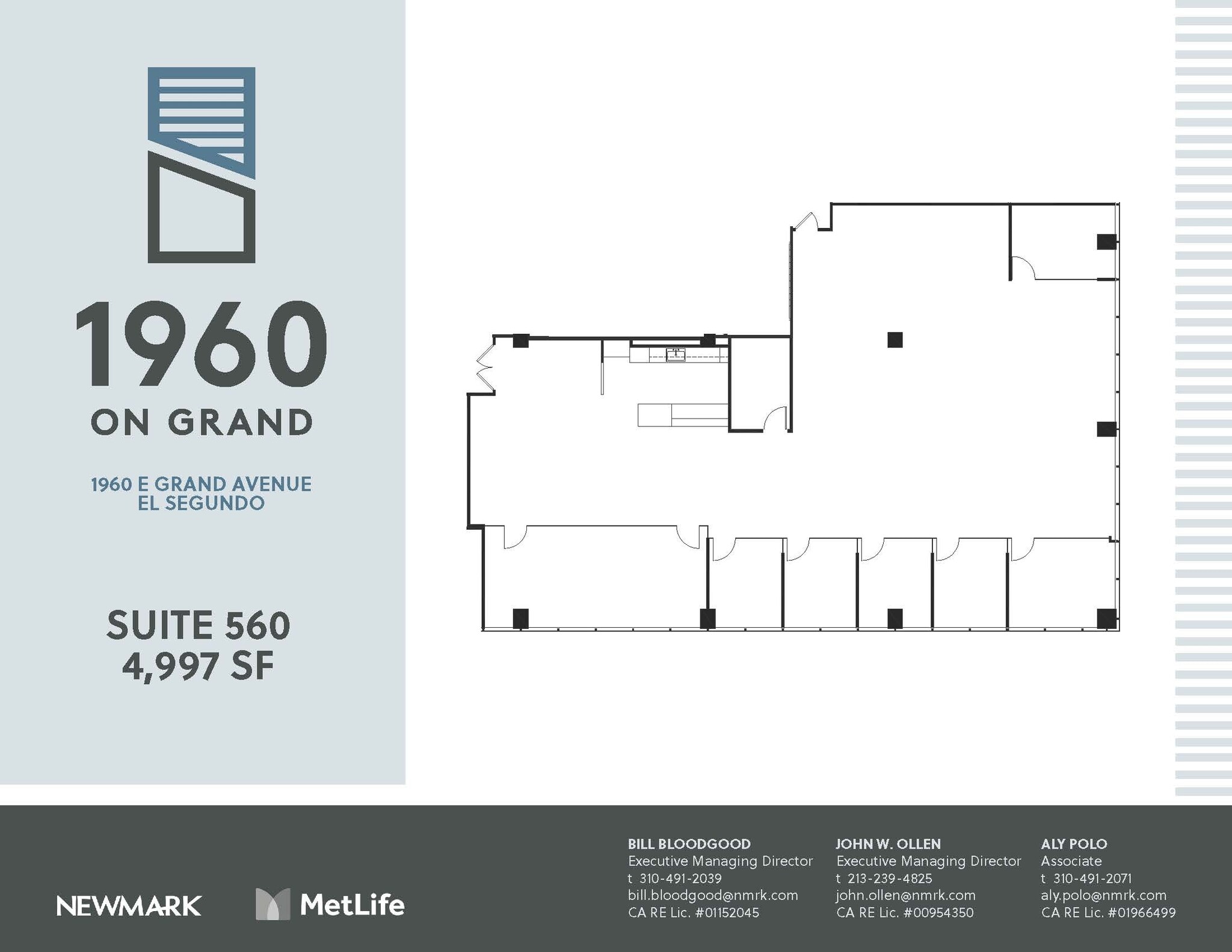 1960 E Grand Ave, El Segundo, CA à louer Plan d’étage– Image 1 sur 1