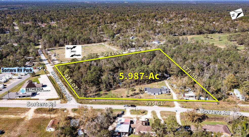 24098 Sorters Rd, Porter, TX à vendre - Photo de l’immeuble – Image 1 sur 7